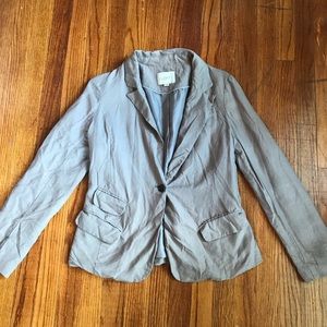 Ann Taylor loft linen blazer